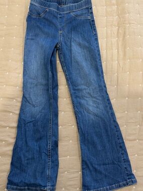 H&M Dark Blue Flare-Leg Jeans